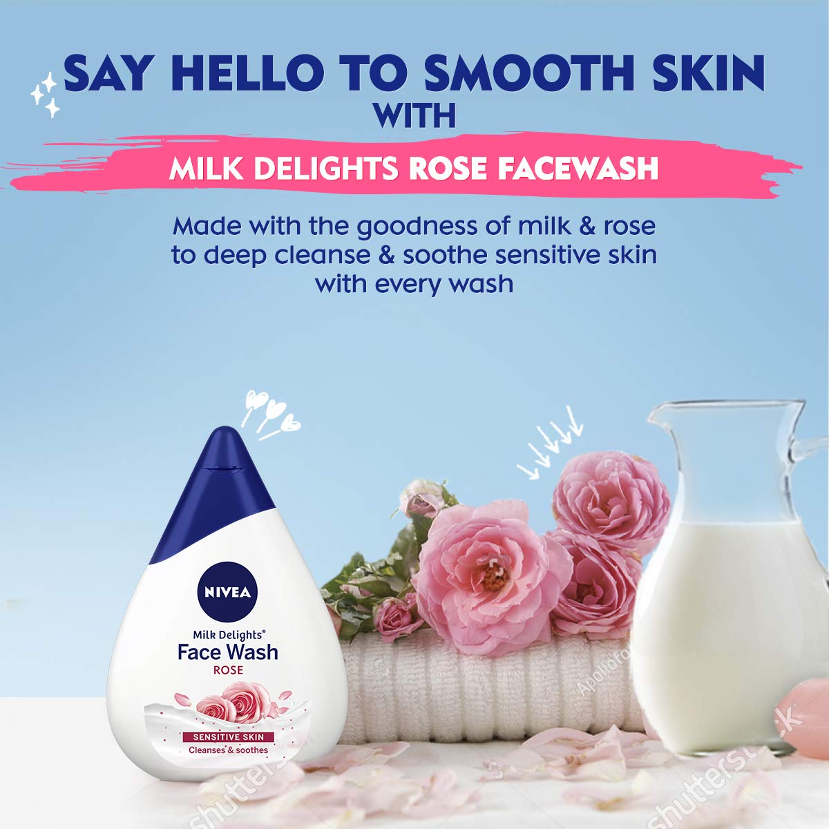 NIVEA Soft Light Moisturizer, 300 ml, for Face, Hand & Body, Non-Greasy Cream with Vitamin E & Jojoba Oil for Instant Hydration