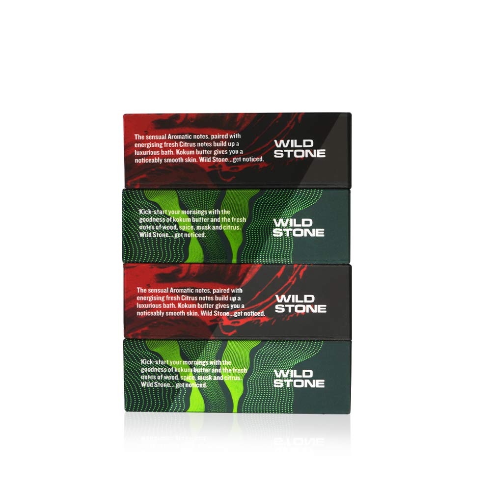 Wild Stone Soap Combo (3+1) for Men