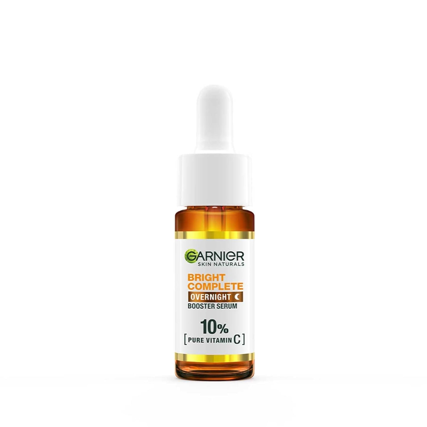 Garnier Vitamin C + Booster Face Serum For Skin Brightening and Anti-Dark Spots with 30X Vitamin C, 2% Niacinamide and BHA | Brighter Skin in Just 3 days | Suitable for Oily , Dry, Combination , Sensitive Skin | For Men and Women | 50ml