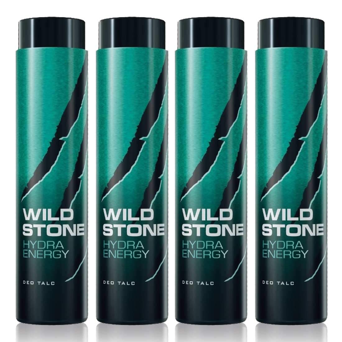 Wild Stone Hydra Energy Talc, Pack of 300 g powder