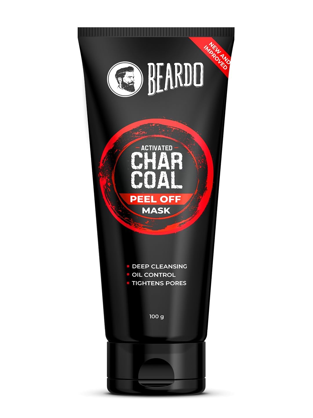Beardo DeTan Peel off Face Mask for Men, 100g | Coffee Extract to Remove Tan & Deep Cleansing, Defeat Blackheads & Whiteheads, Face Mask for Glowing Skin
