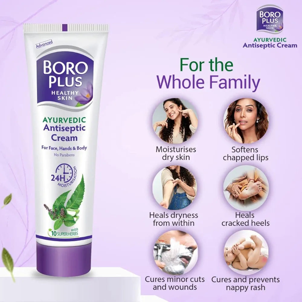 Natural Ayurvedic Cream | with Skin Loving Herbs | Multi-Purpose Healing Cream | Repairs Wounds, Rashes, & Cracked Feet | 1.35 Oz/40ml