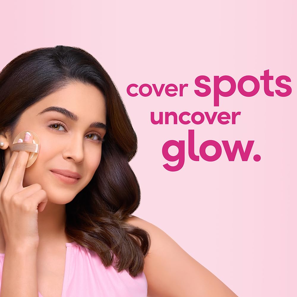 POND's Natural Glow Face Matte Powder For Normal Skin, Bb Glow - 30G, Pink