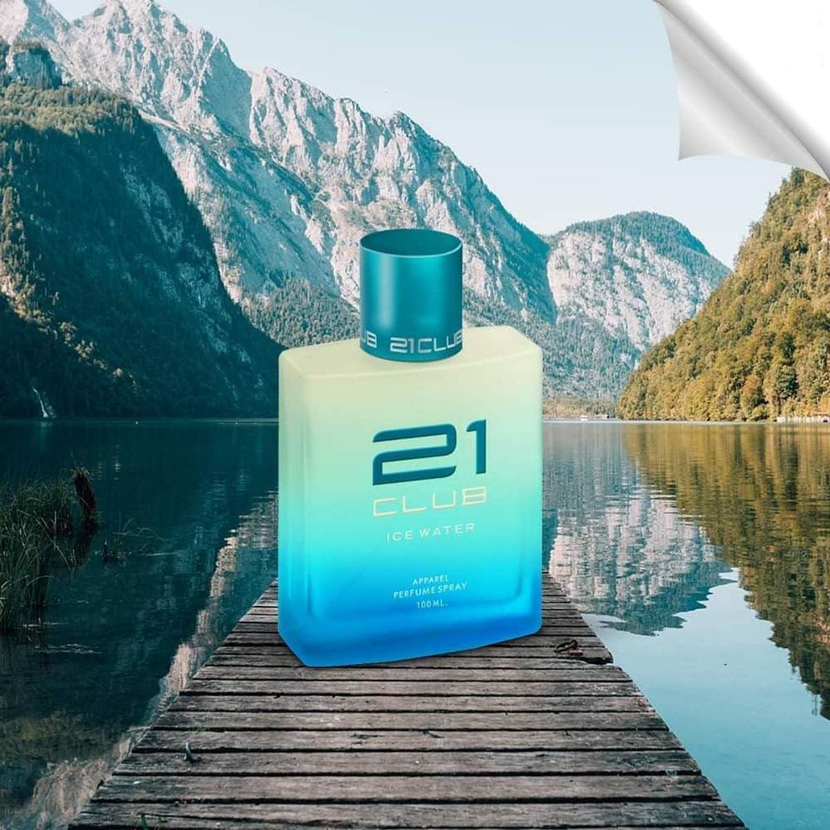 21 Club Ice Water Eau De Perfume Long Lasting EDP for Men and Women 100ml