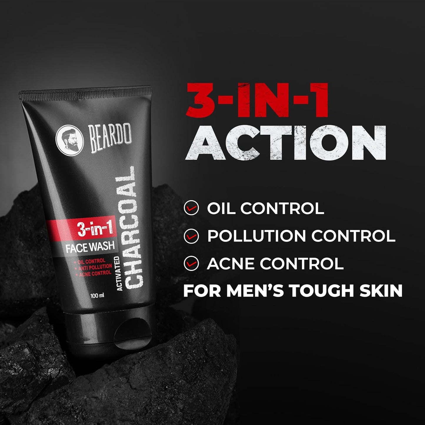 Beardo Ultraglow All in One Face Cream For Men with SPF 30, 60g | Aloe Vera With Vitamin E and Niacinamide for Skin Brightening & Dark Spots Reduction
