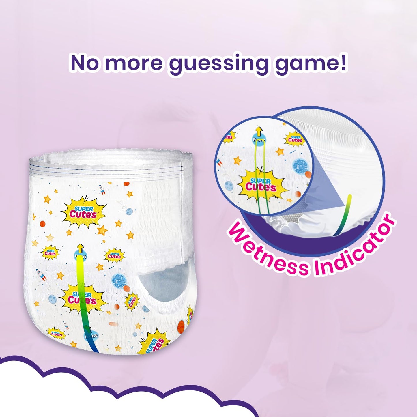 Super Cutes Premium Baby Diapers L Size 30 Count 9-14Kg,Medium34 counts,Small 40counts, XL 24 Counts , Super Soft and Rash Free Diaper Pants with 12 hrs Overnight Leakage Protection