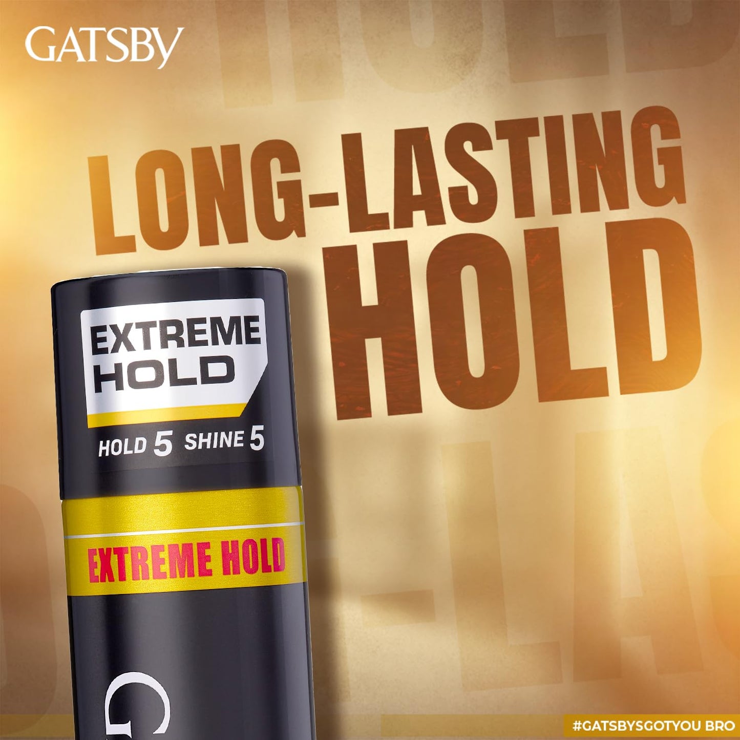Gatsby Set & Keep Hair Spray - Extreme Hold | Quick Drying, Long Lasting Hold, No Flaking & Natural Shine | Non Sticky & Easy Wash Off | Styling Hair Spray | 250ml