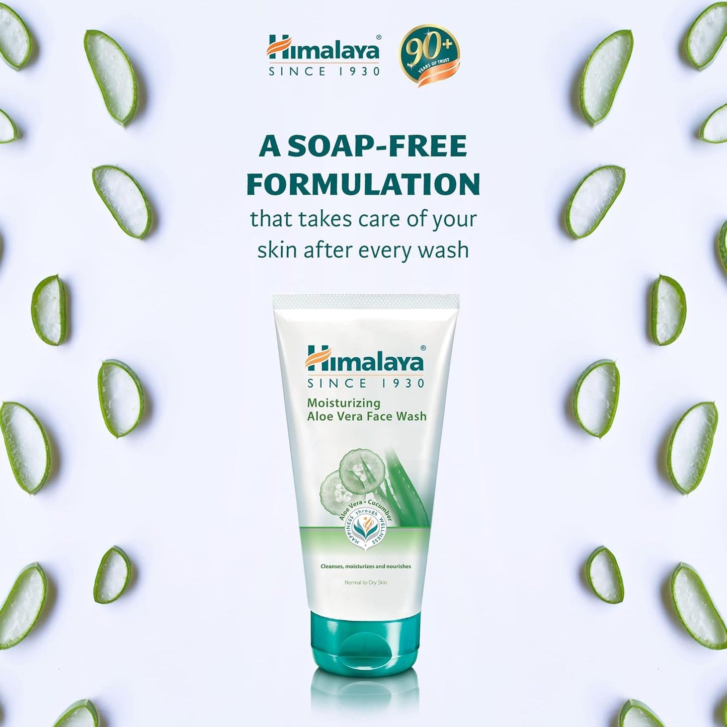 Himalaya Moisturizing Aloe Vera Face Wash, 200ml