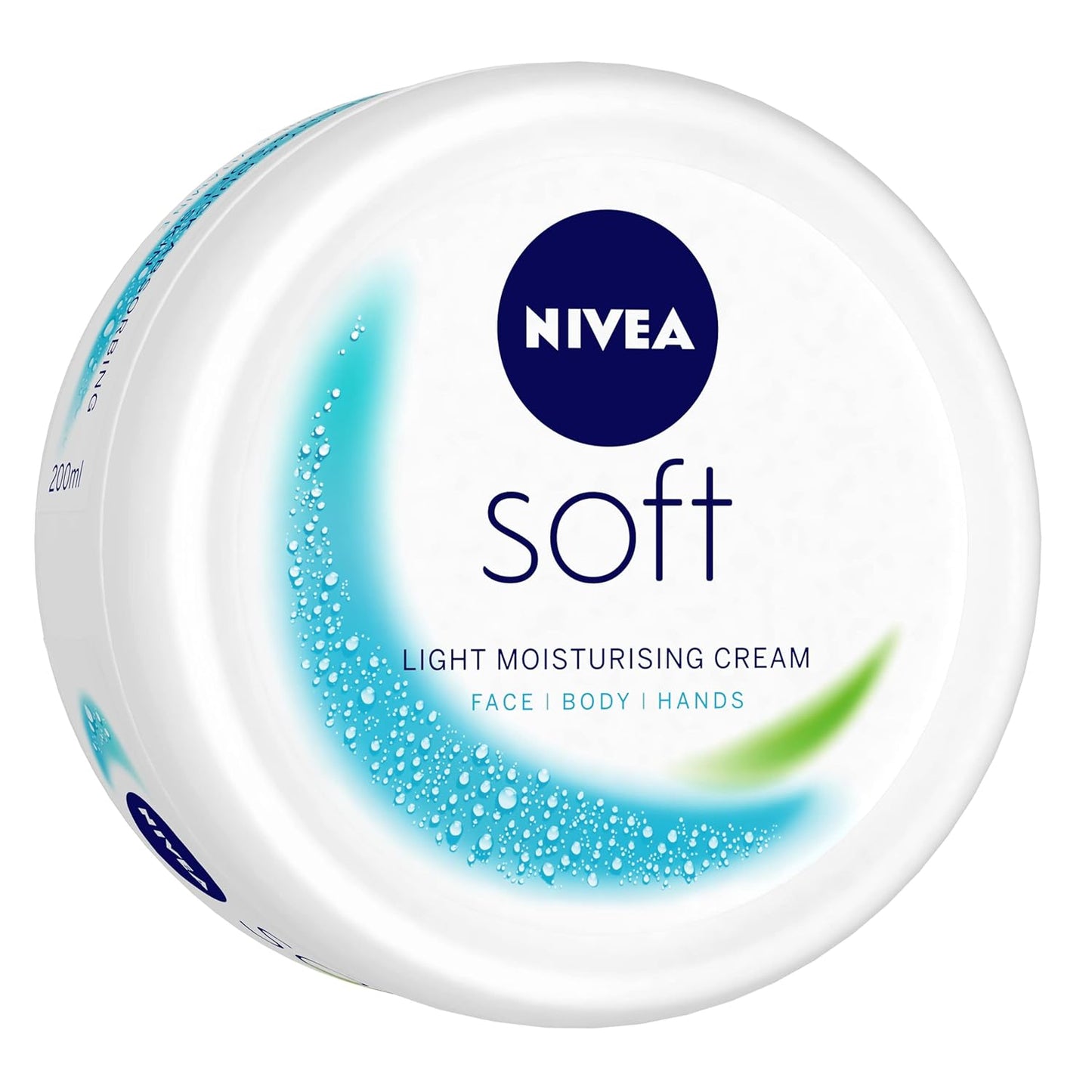 NIVEA Soft Light Moisturizer, 300 ml, for Face, Hand & Body, Non-Greasy Cream with Vitamin E & Jojoba Oil for Instant Hydration