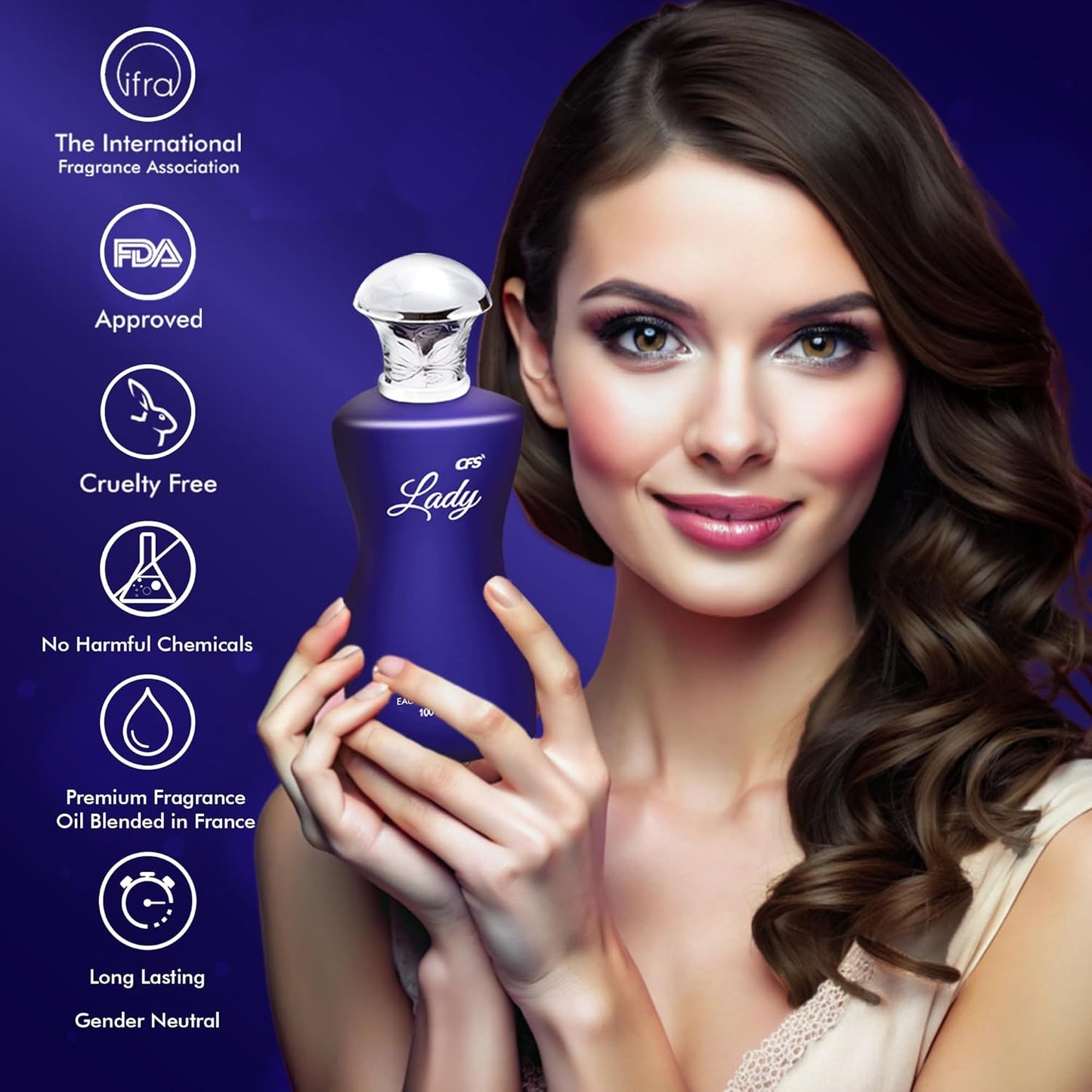 CFS Lady Eau De Parfum Long Lasting EDP for Women