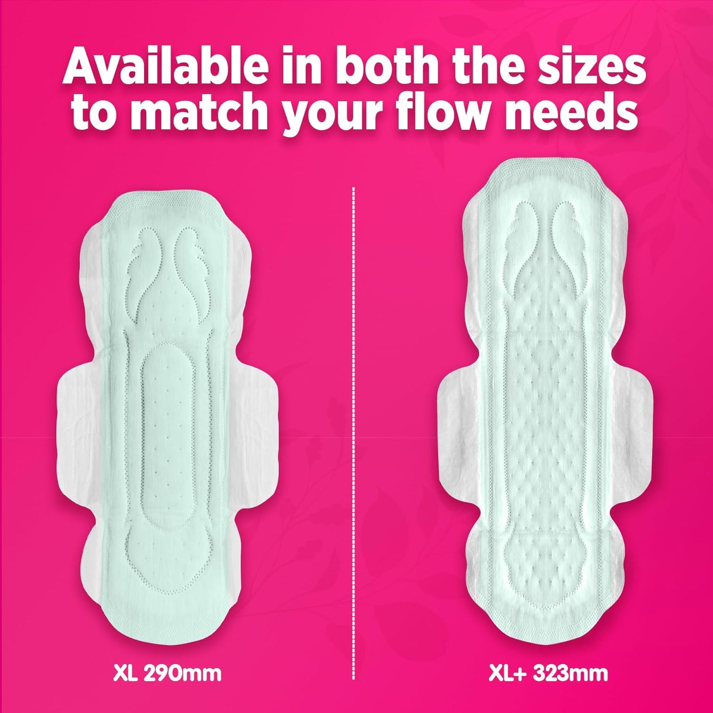 Sofy Anti-Bacteria Sanitary Pads (XL+ Size - 290 mm) 28 Pads - 6 layer deep absorption & Herbal Shield for Bacterial Protection, Soft on skin with comfy dry top sheet (Pack of 1)