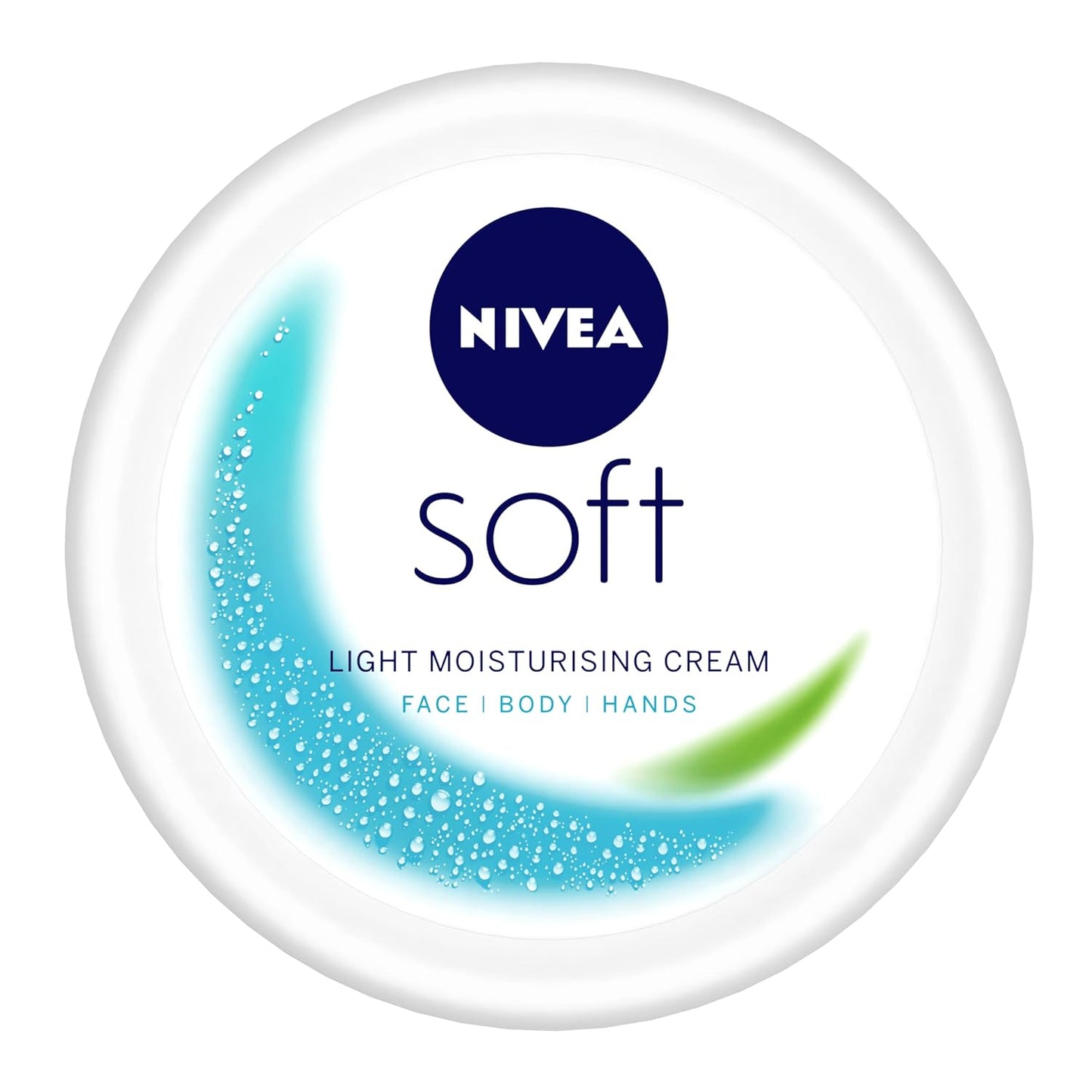 NIVEA Soft Light Moisturizer, 300 ml, for Face, Hand & Body, Non-Greasy Cream with Vitamin E & Jojoba Oil for Instant Hydration