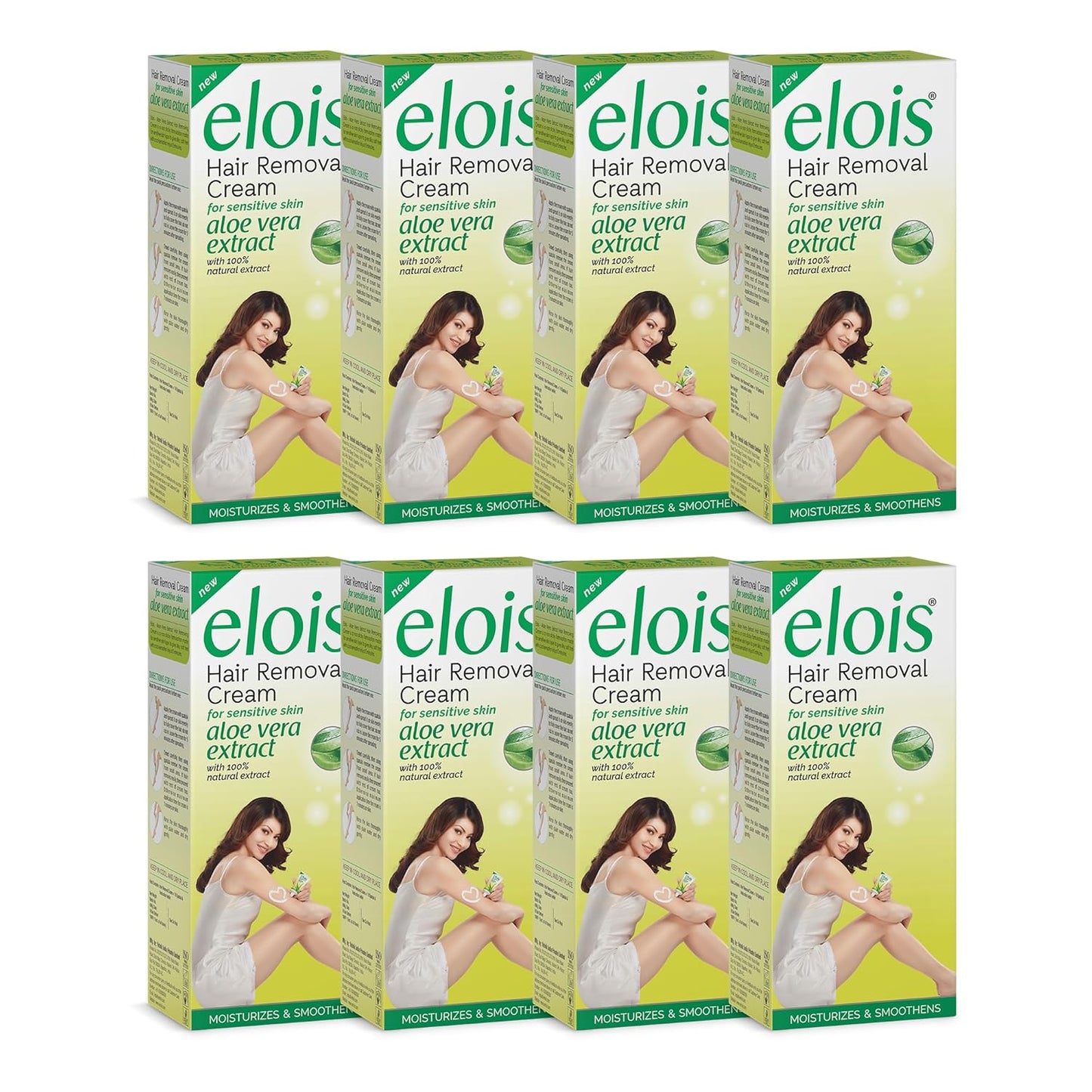 Elois Hair Removal Cream For Women Bikini Area - With Natural Extracts Painless For Normal Skin - Suitable for Legs Underarms Bikini Line Arms - (Rose Extract, 100 Gram)