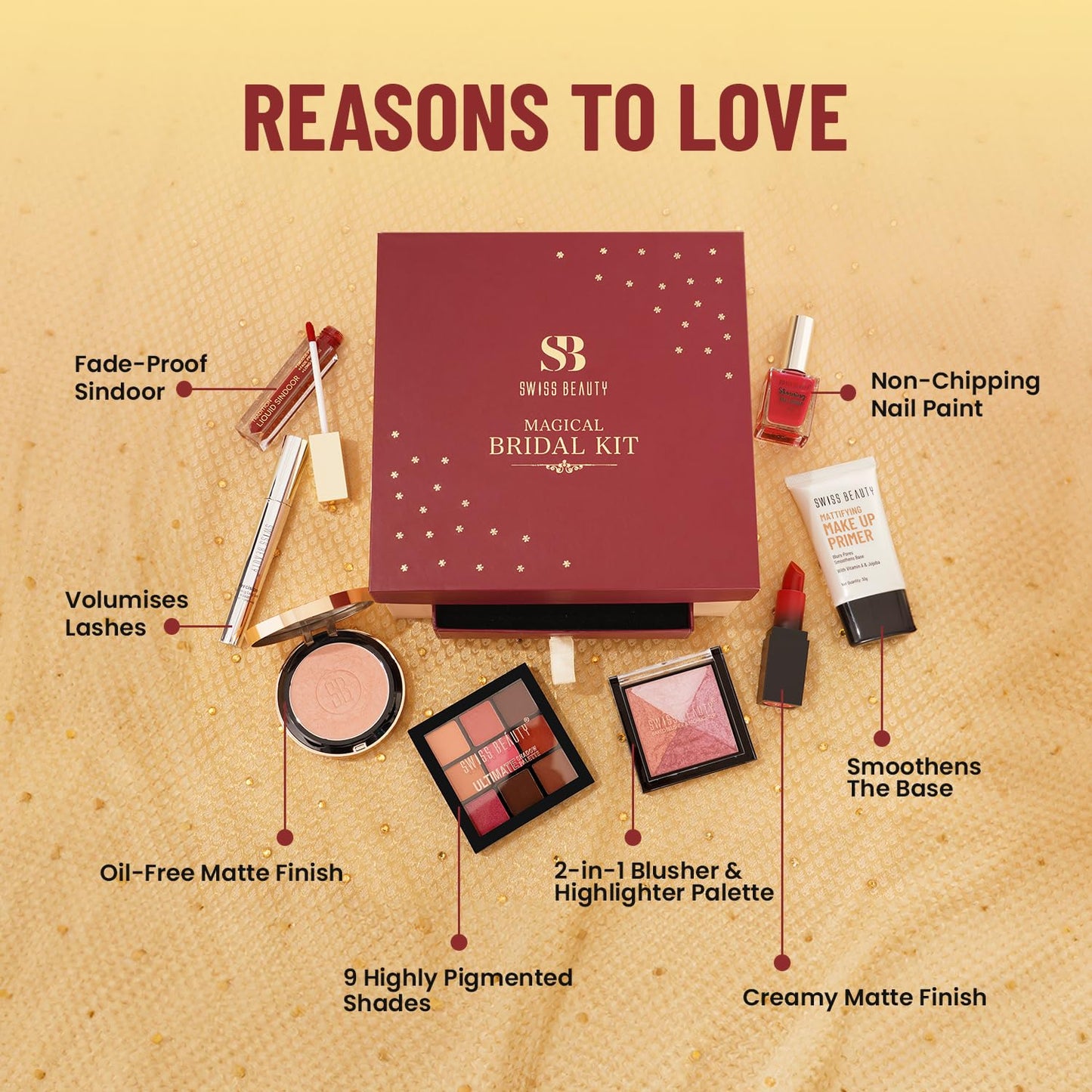 Swiss Beauty Matte Shiny Pearl Water Drop Blemish Long Lasting Balm BB Lightweight, Liquid Foundation, Face Makeup, Shade-02, 40ml