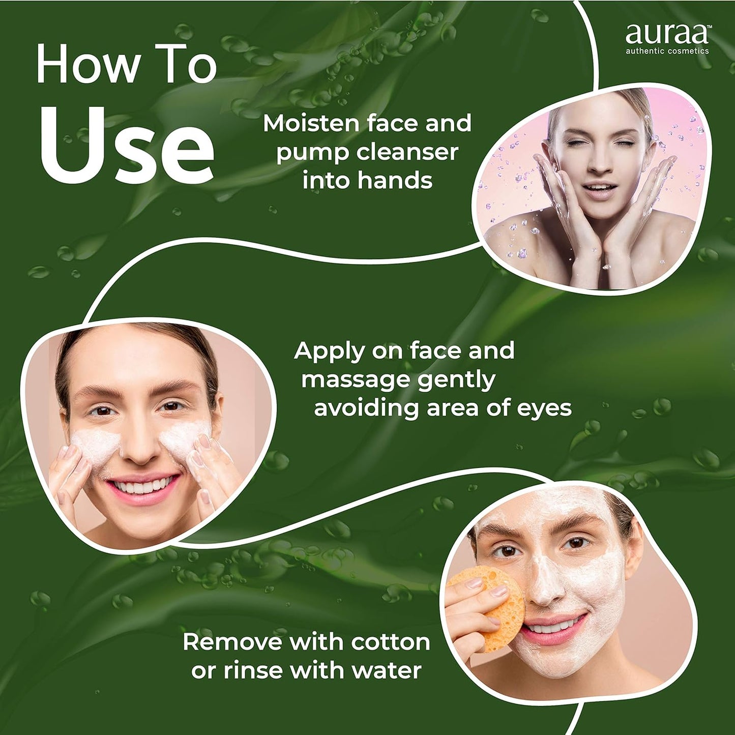 Auraa Neem Face Wash Helps to Fights with Pimples | 125 GM