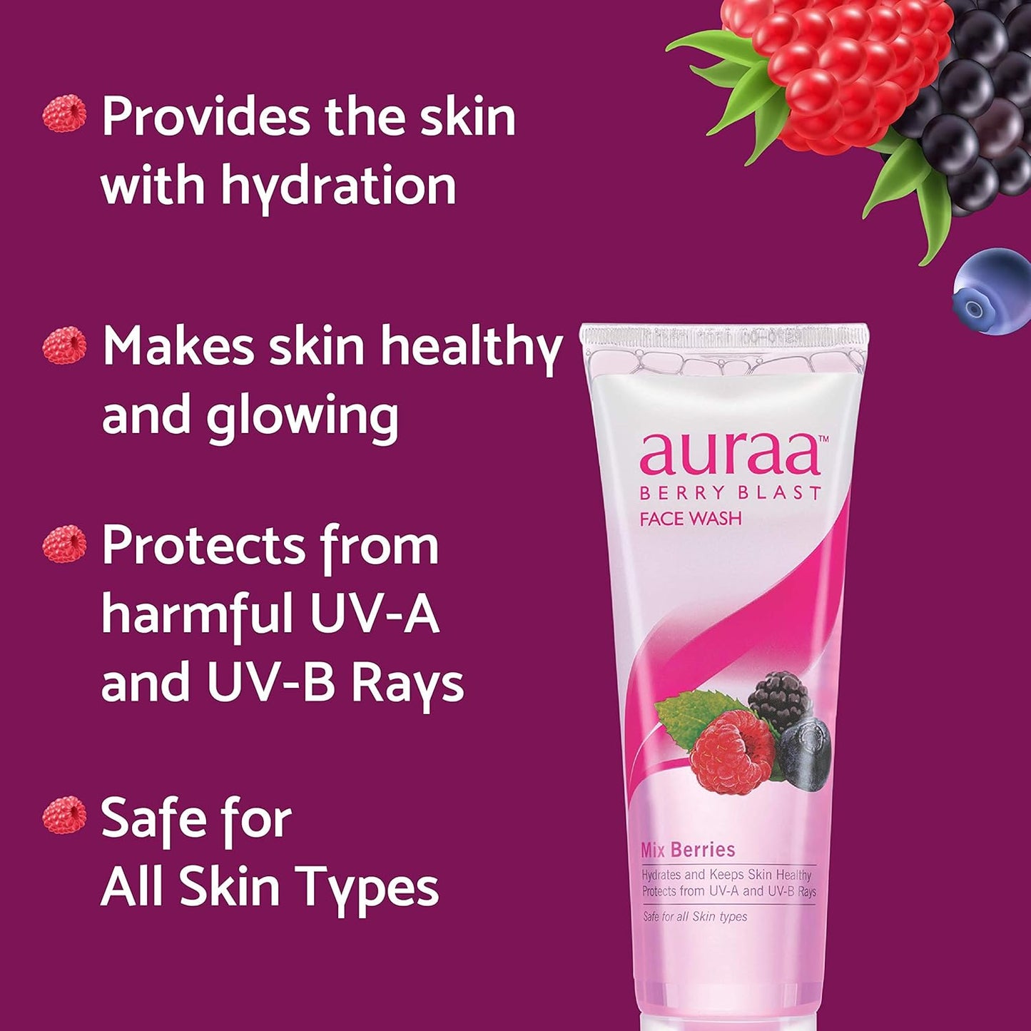 Auraa Neem Face Wash Helps to Fights with Pimples | 125 GM