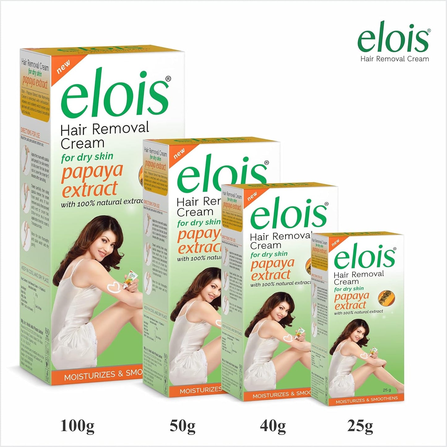 Elois Hair Removal Cream For Women Bikini Area - With Natural Extracts Painless For Normal Skin - Suitable for Legs Underarms Bikini Line Arms - (Rose Extract, 100 Gram)