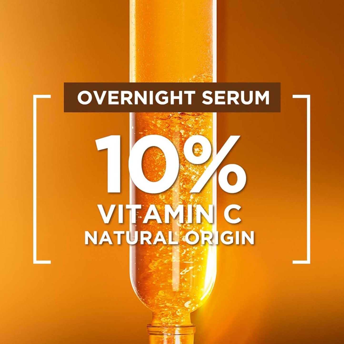 Garnier Vitamin C + Booster Face Serum For Skin Brightening and Anti-Dark Spots with 30X Vitamin C, 2% Niacinamide and BHA | Brighter Skin in Just 3 days | Suitable for Oily , Dry, Combination , Sensitive Skin | For Men and Women | 50ml