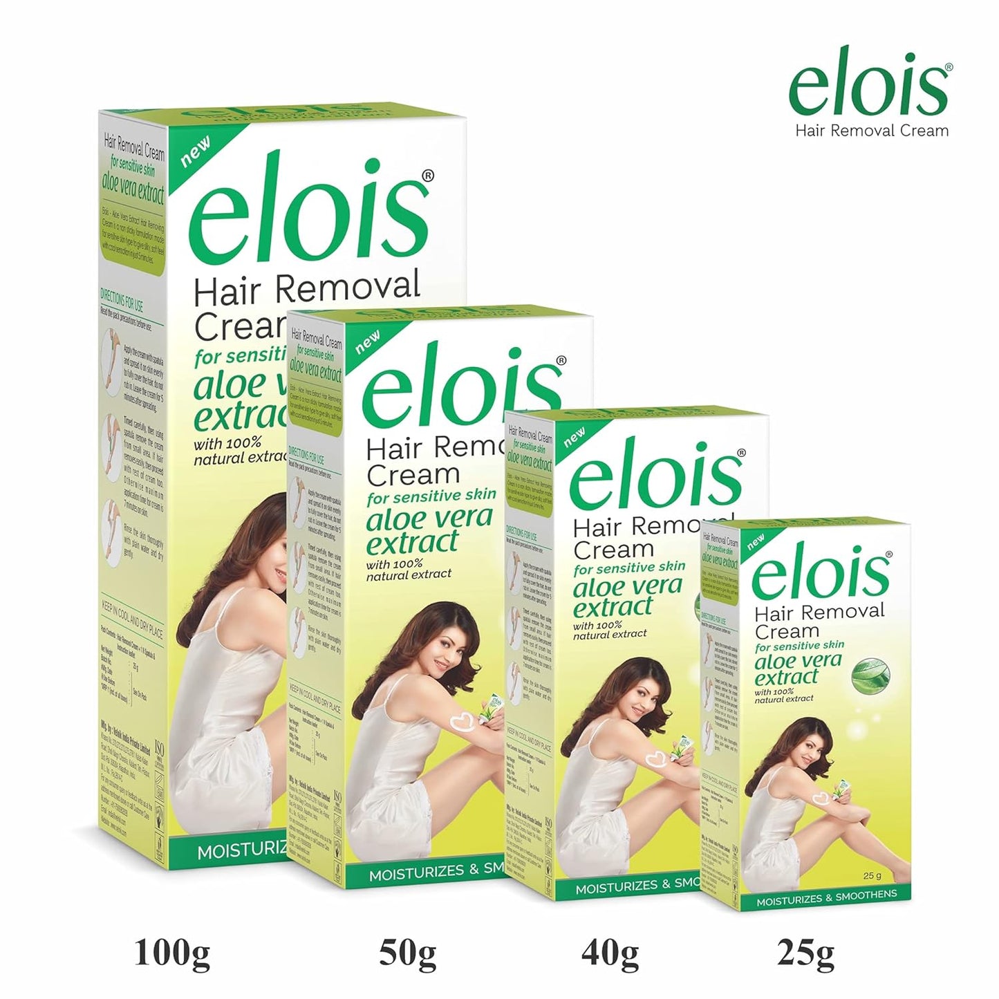Elois Hair Removal Cream For Women Bikini Area - With Natural Extracts Painless For Normal Skin - Suitable for Legs Underarms Bikini Line Arms - (Rose Extract, 100 Gram)