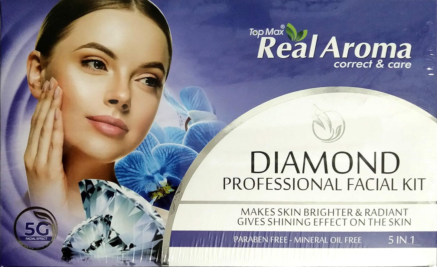 Top Max real Aroma correct and care® Diamond Facail kit (5 in 1)