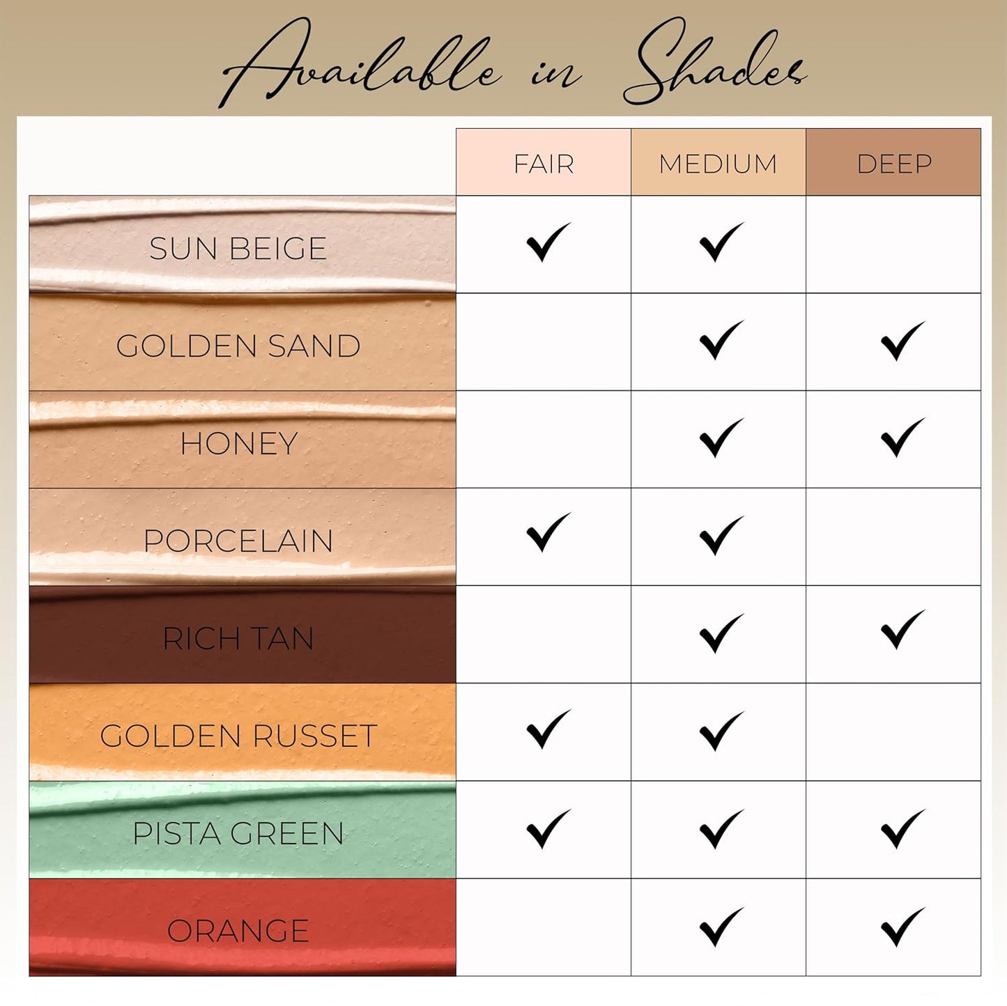 INSIGHT Hd Cream Natural Full Coverage Concealer For Normal Skin Type, Golden Sand-04