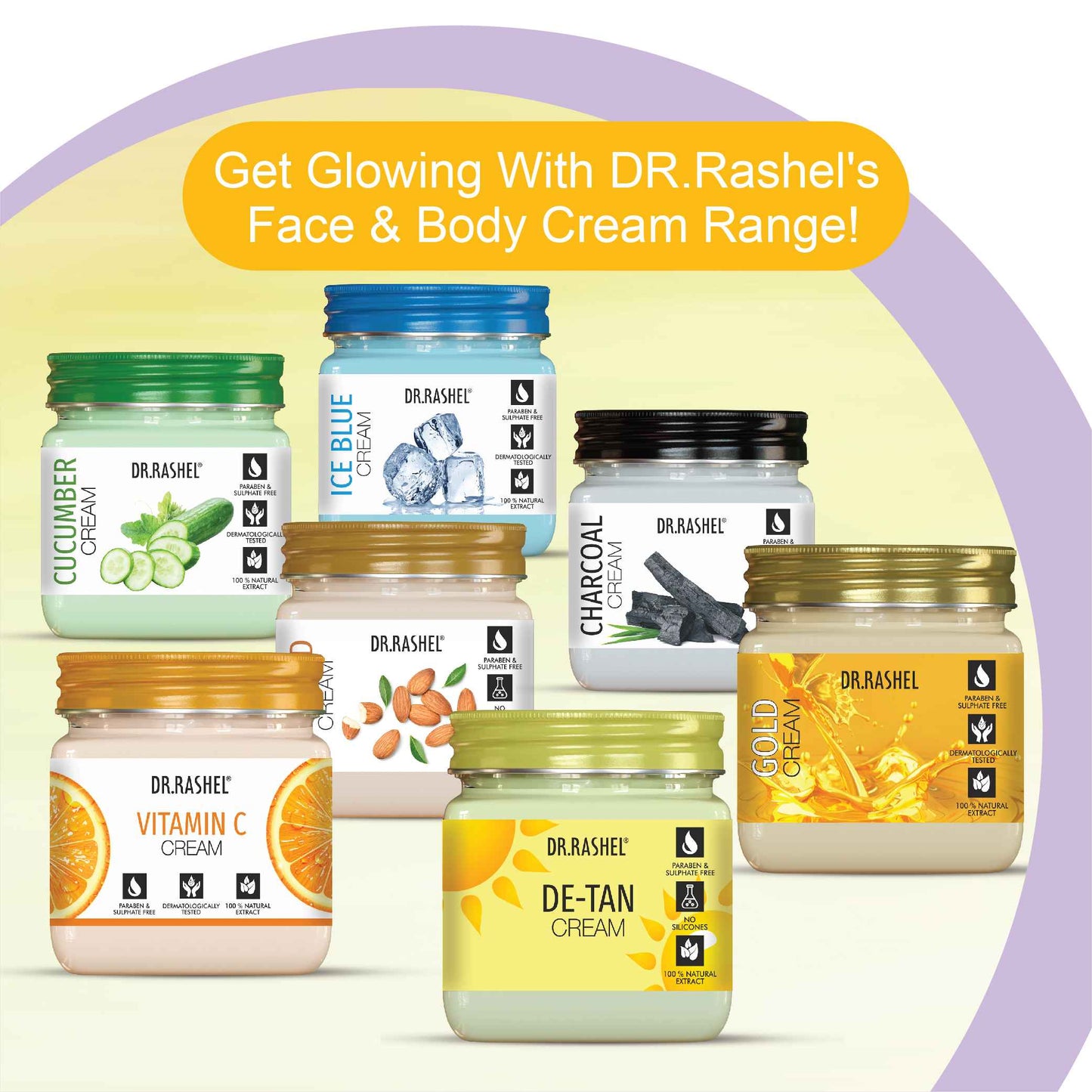 Detan Cream for Face & Body Tan Removal Cream - 380 Ml