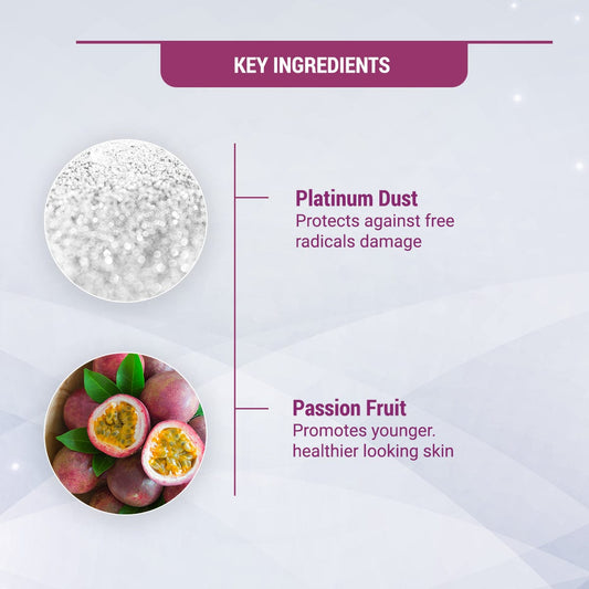 Radiant Platinum Cellular Anti-Ageing Salon Grade Single Facial Kit