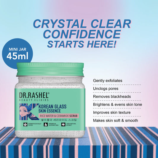 Korean Glass Skin Essence Scrub (Pack Of 2)  - 45ml