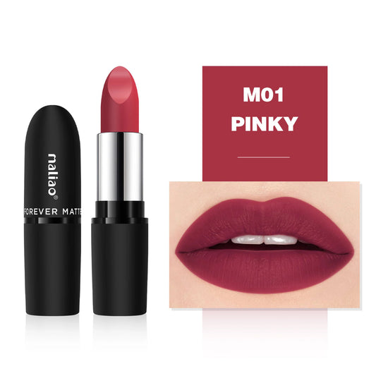 Maliao Forever Matte Lipstick - Long-Lasting Waterproof Elegance
