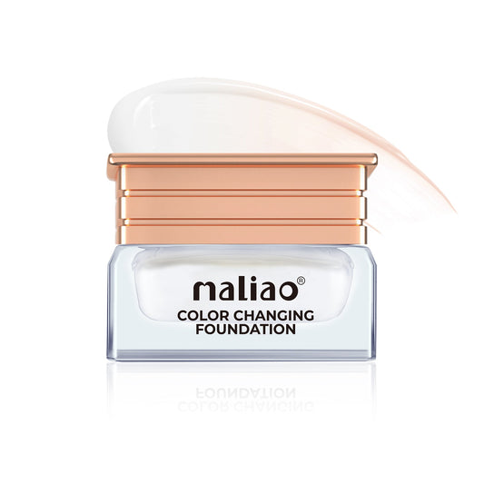 Maliao Color Changing Waterproof Foundation with Satin Finish - Long-Lasting Beauty