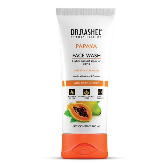 Dr.Rashel Papaya Face Wash - 100 Ml