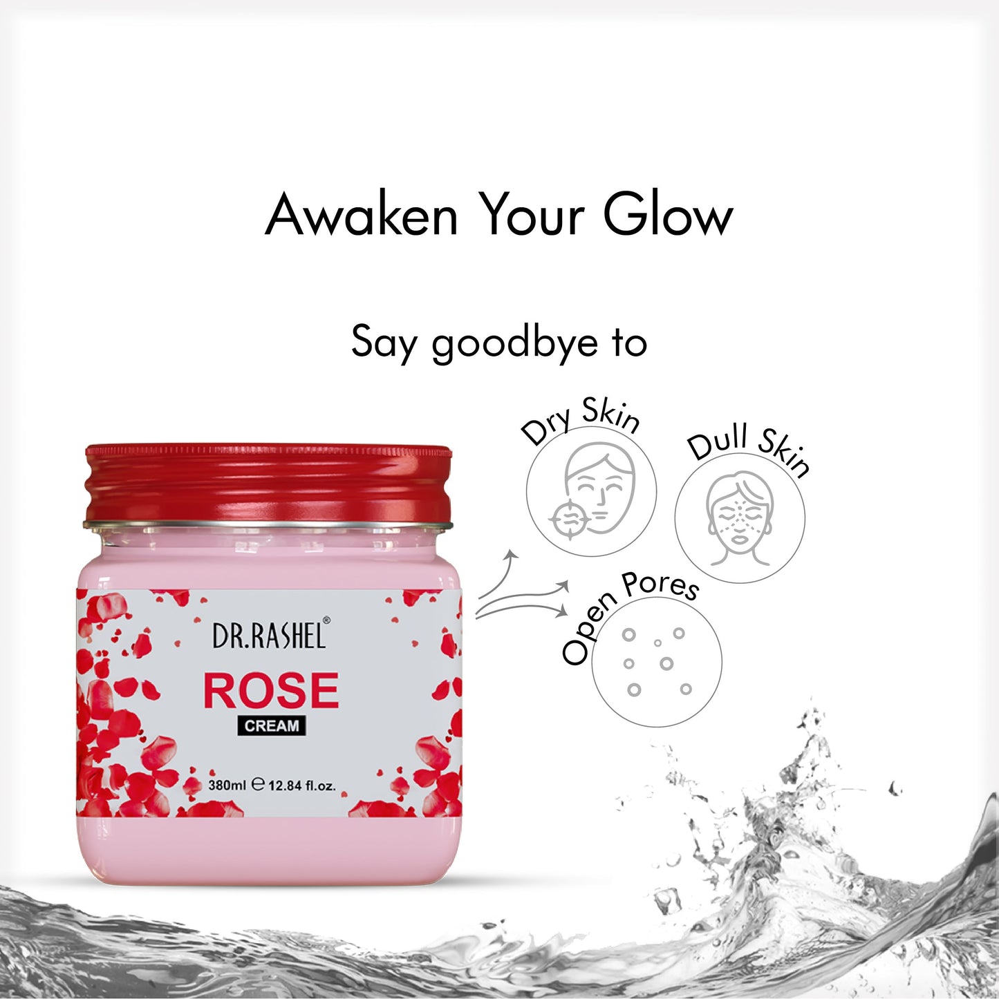 Rose Cream - 380 Ml