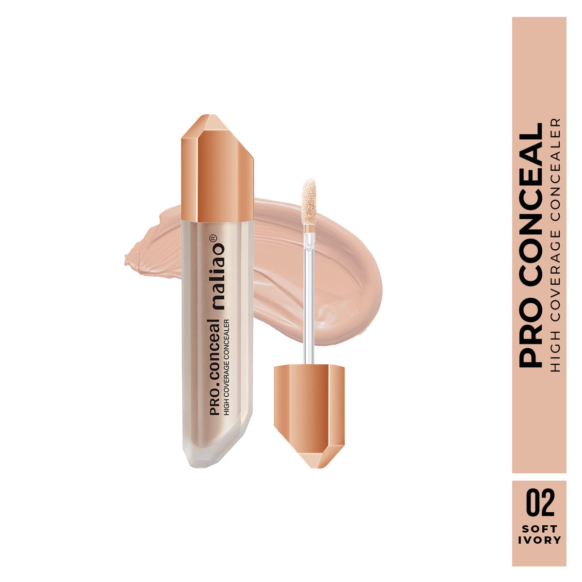 Maliao Pro Conceal Makeup | Full Coverage Waterproof Concealer