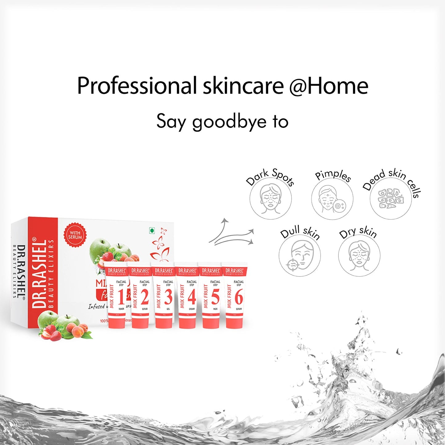 Dr.Rashel Mix Fruit Facial Kit