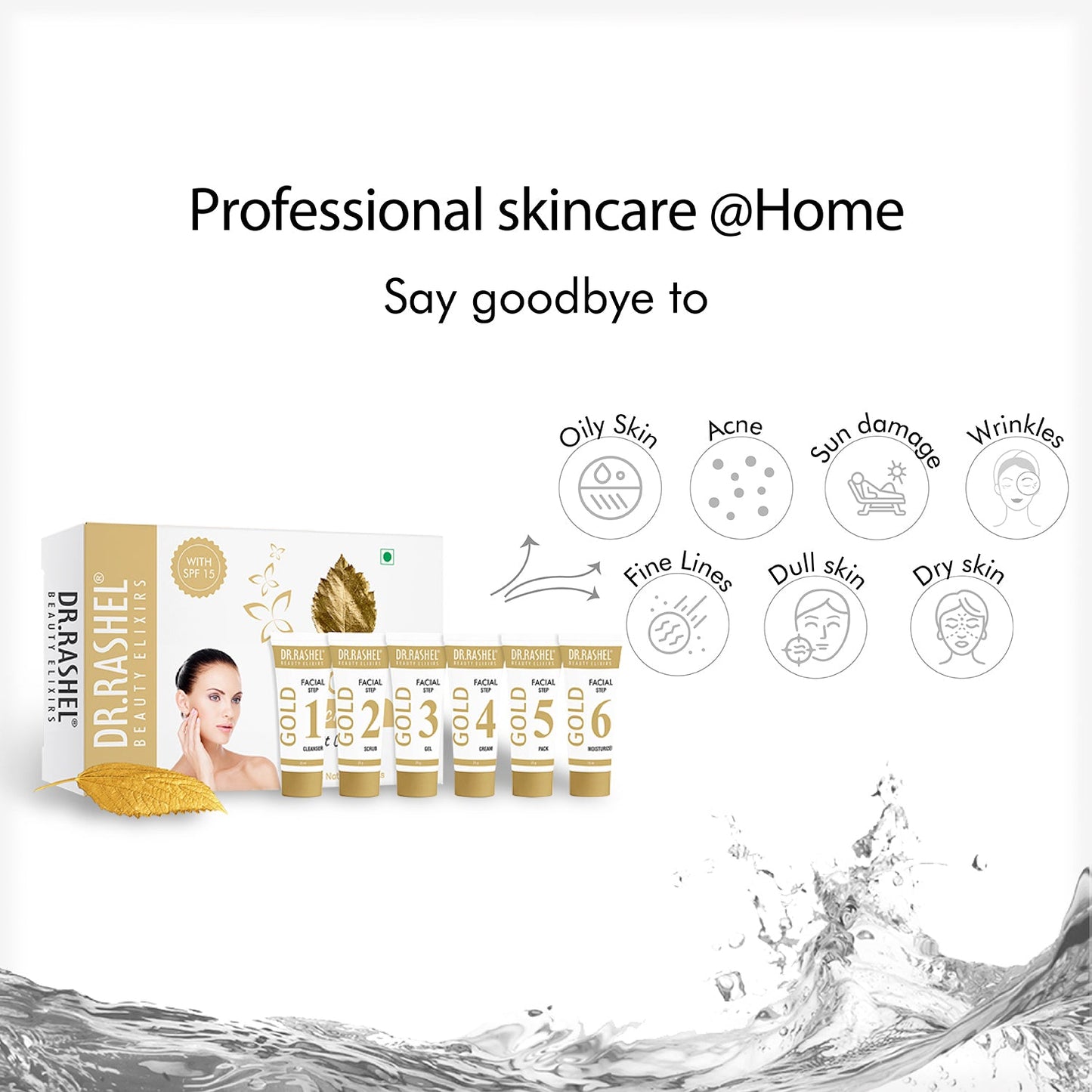 Dr.Rashel Gold Facial Kit