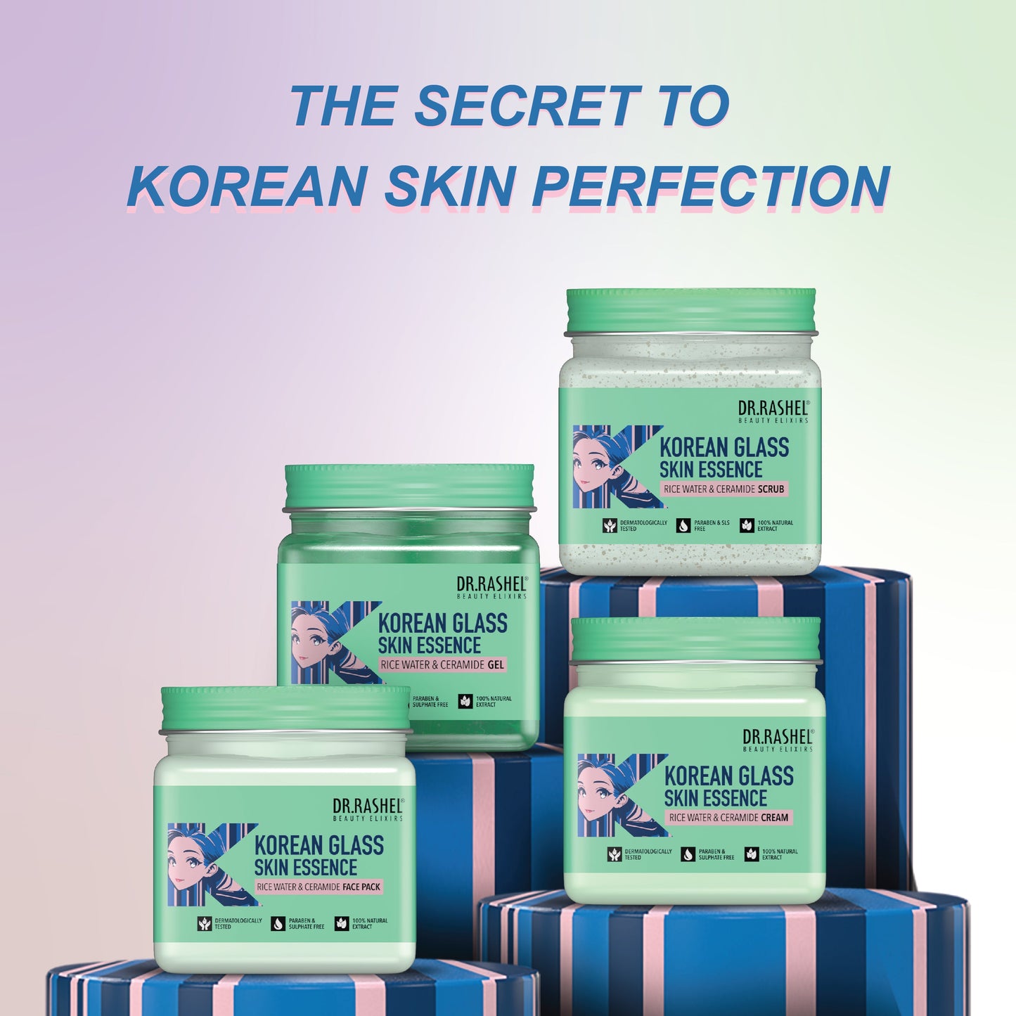 DR.Rashel Korean Glass Skin Essence Cream 380 ml