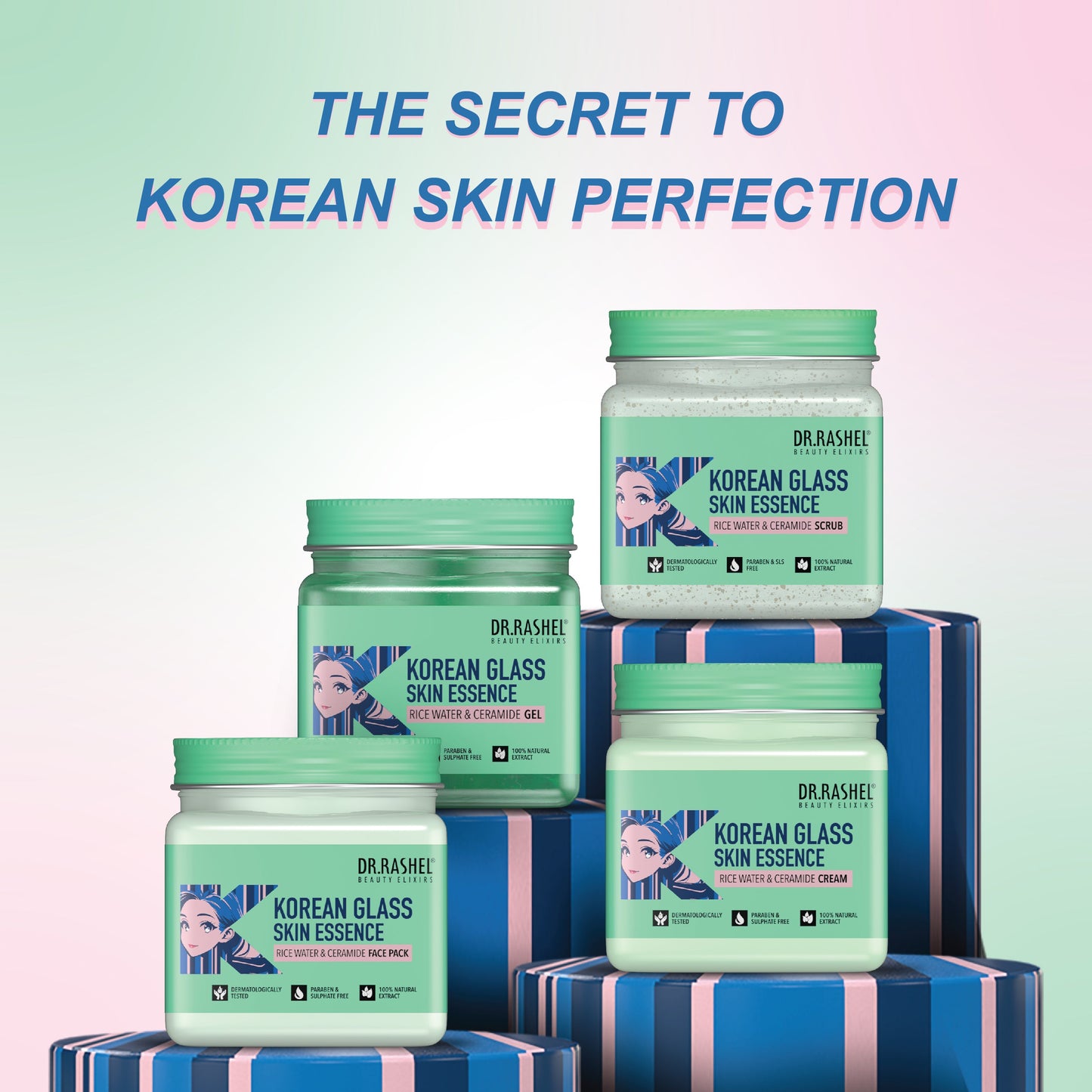 DR.Rashel Korean Glass Skin Essence Face Pack 380 ml