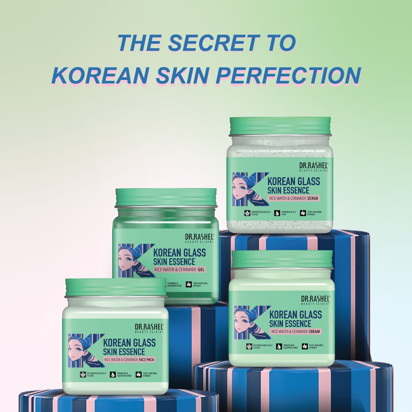 DR.Rashel Korean Glass Skin Essence Gel  380 ml