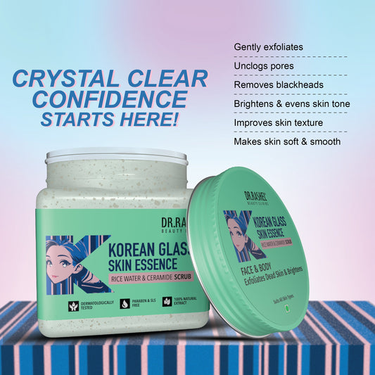 DR.Rashel Korean Glass Skin Essence Scrub 380 ml