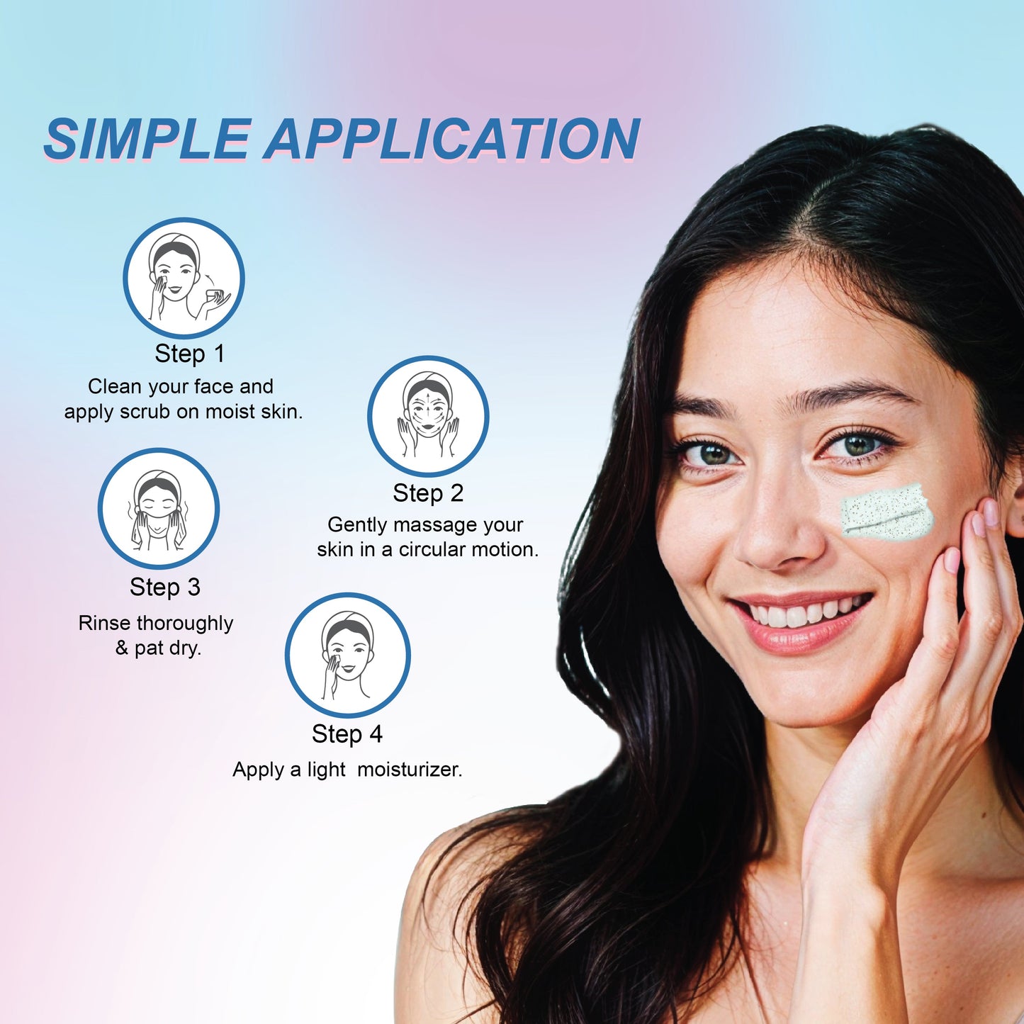 DR.Rashel Korean Glass Skin Essence Scrub 380 ml