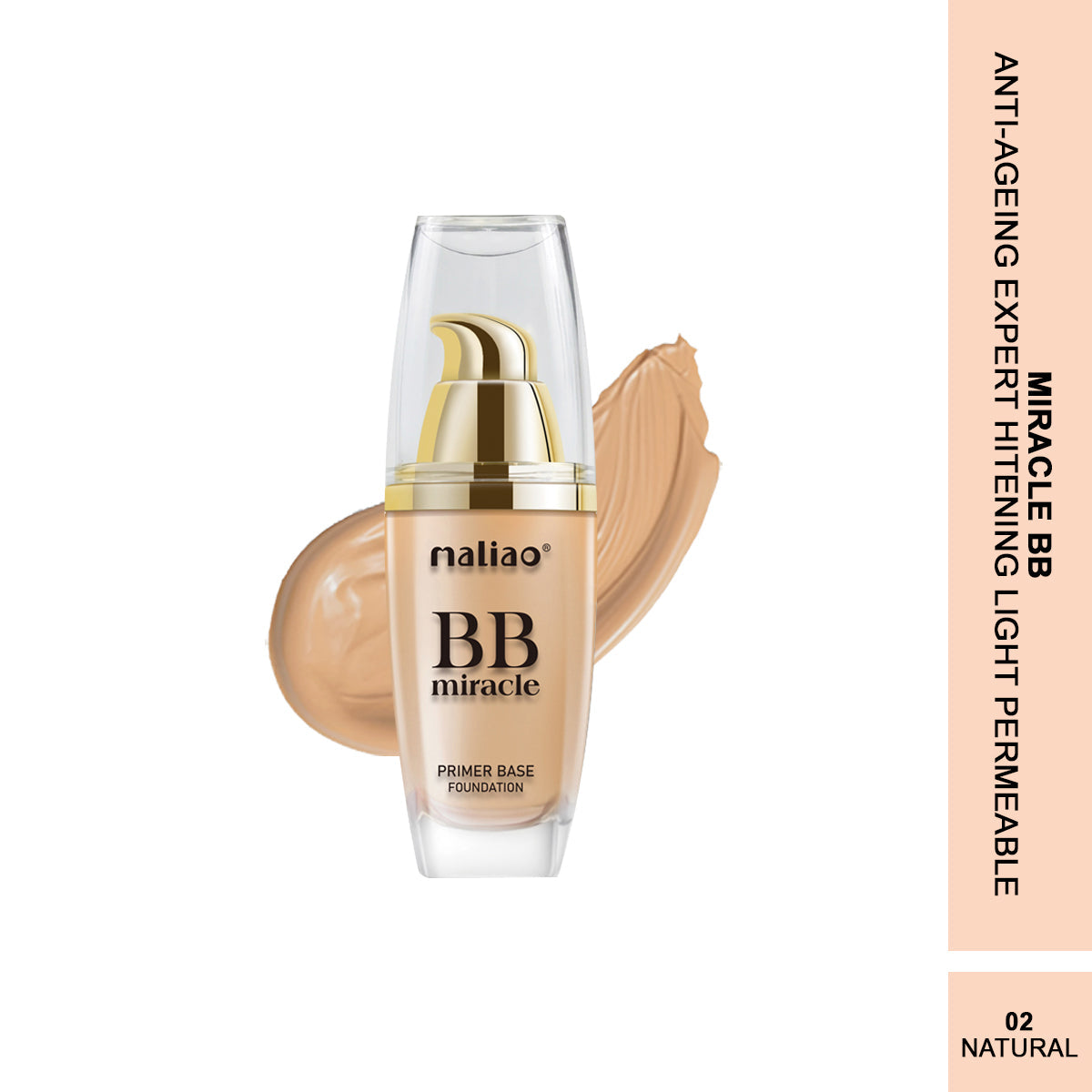 Maliao Miracle BB Primer Base Foundation - Radiant Canvas
