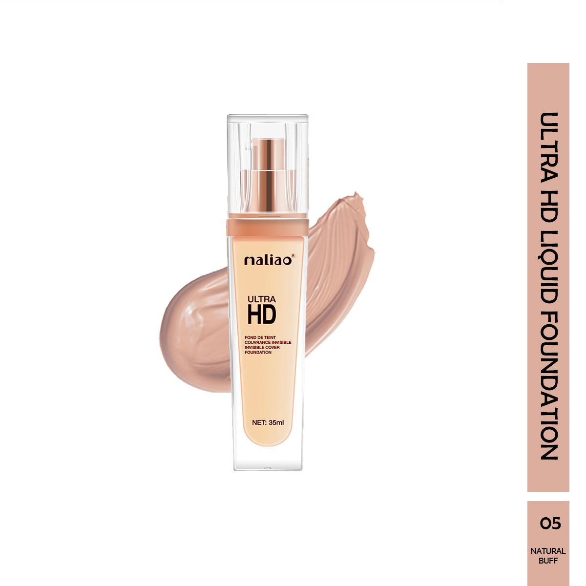 Maliao Ultra HD Invisible Cover Foundation