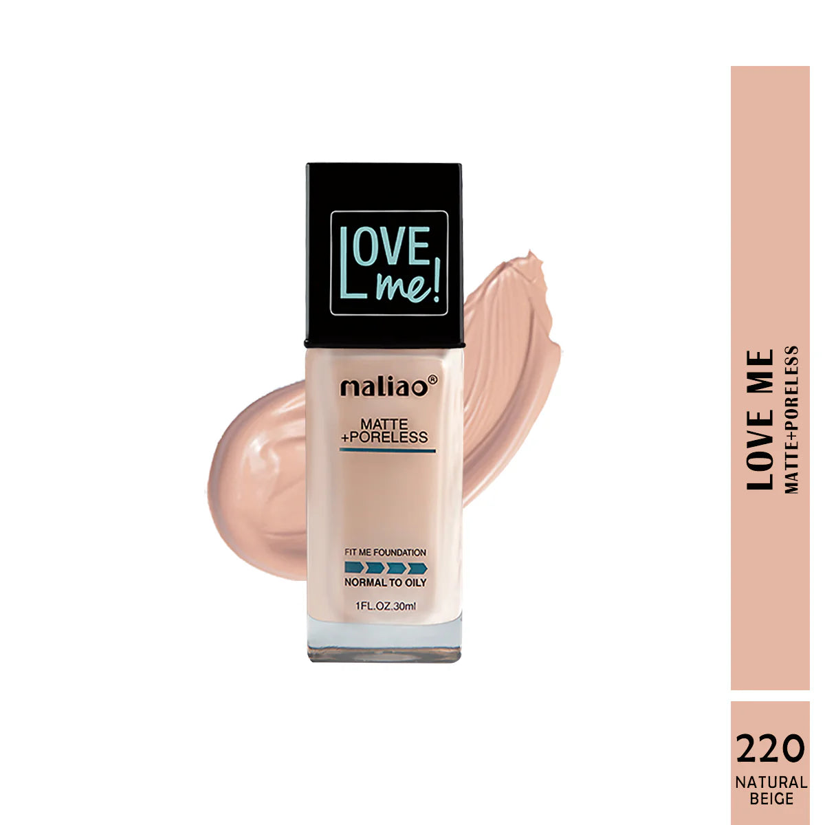 Maliao Love Me Matte + Poreless Foundation