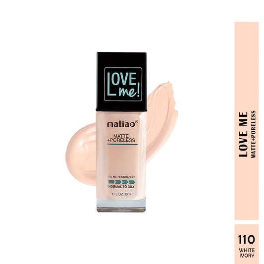 Maliao Love Me Matte + Poreless Foundation